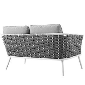 Modway Furniture Modern Stance Outdoor Patio Aluminum Loveseat - EEI-3019