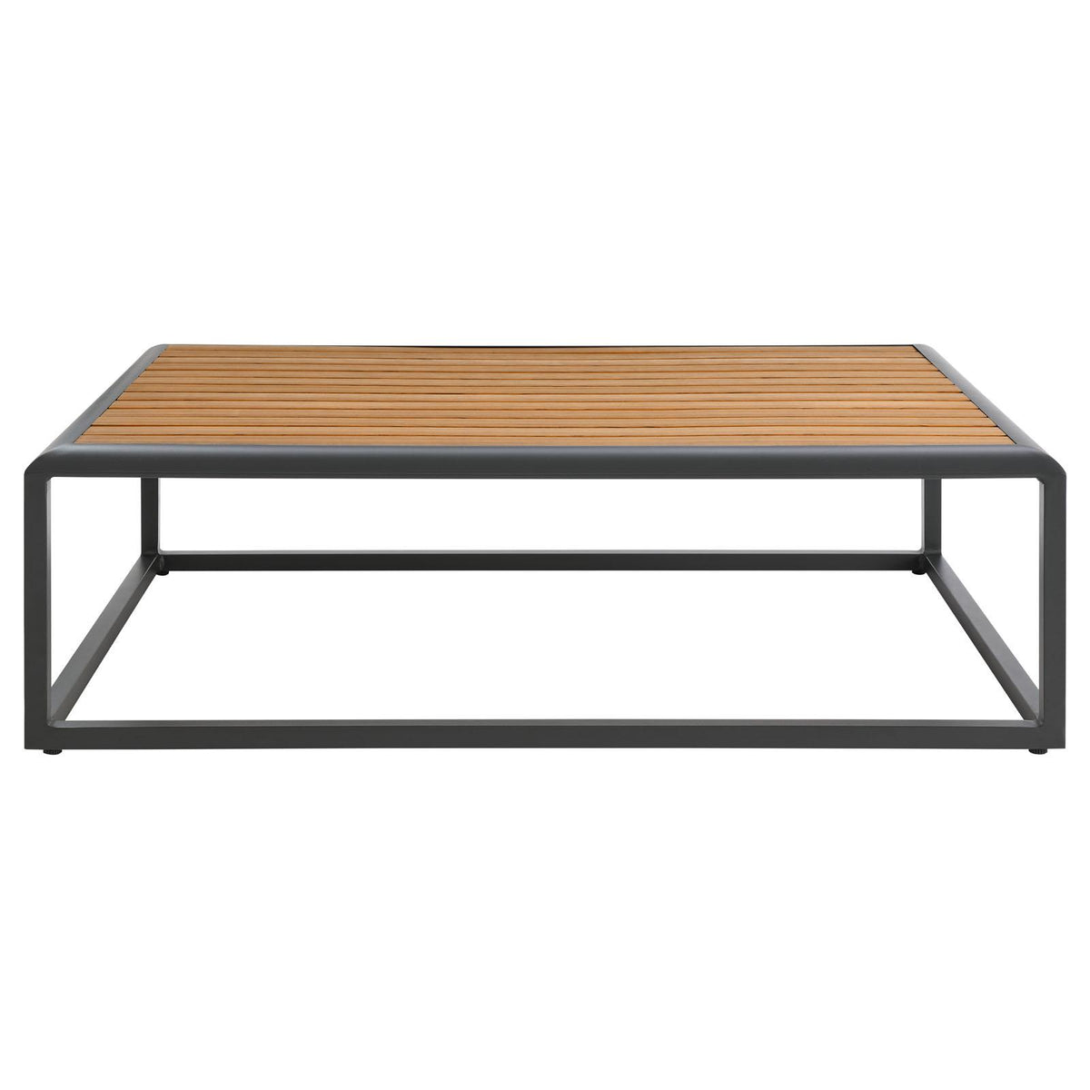 Modway Furniture Modern Stance Outdoor Patio Aluminum Coffee Table - EEI-3021