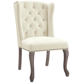 Modway Furniture Modern Apprise French Vintage Dining Performance Velvet Side Chair - EEI-3367