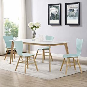 Modway Furniture Modern Cascade Dining Chair Set of 4 - EEI-3380