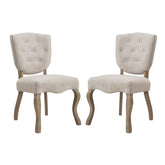 Modway Furniture Modern Array Dining Side Chair Set of 2 - EEI-3383