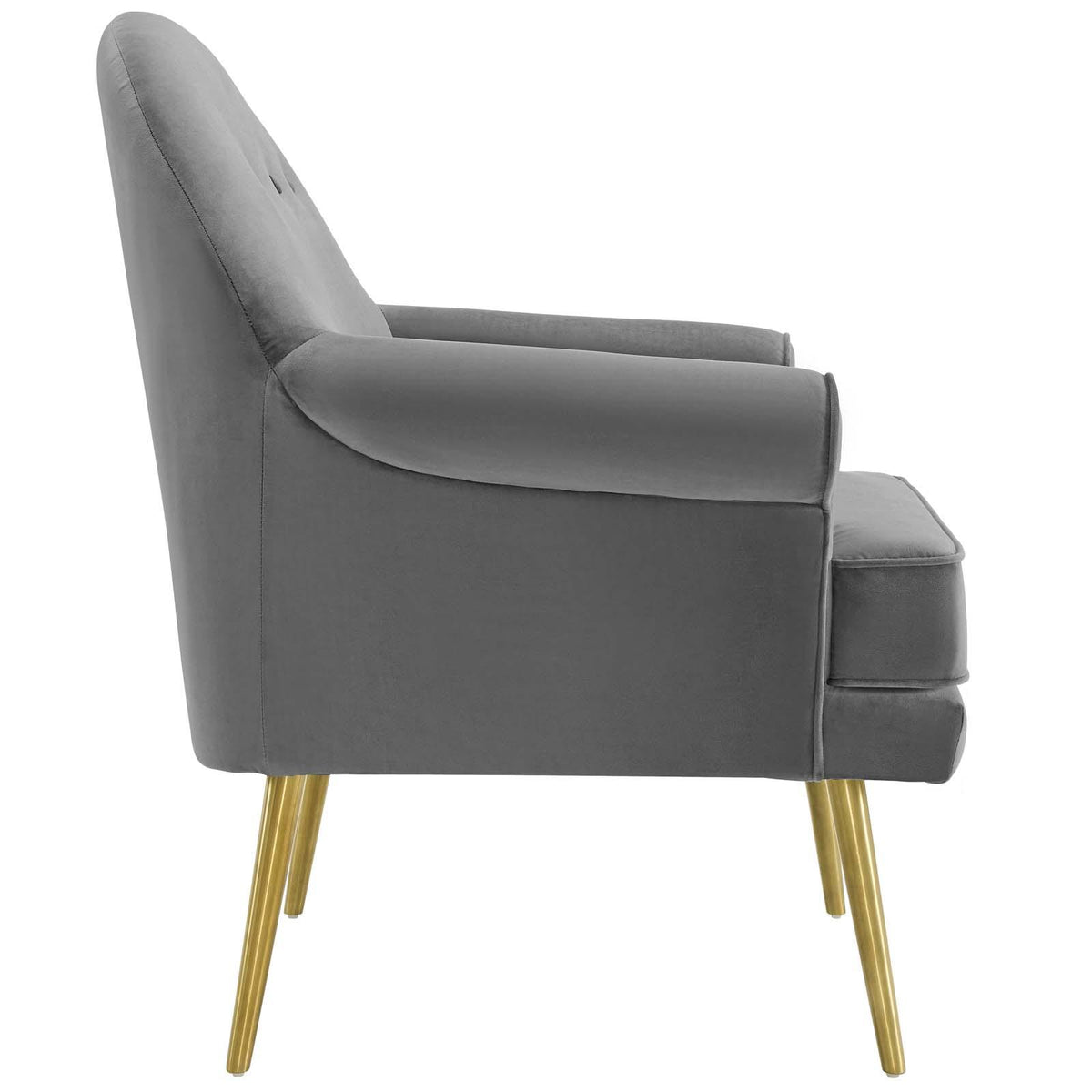 Modway Furniture Modern Revive Tufted Button Accent Performance Velvet Armchair - EEI-3412