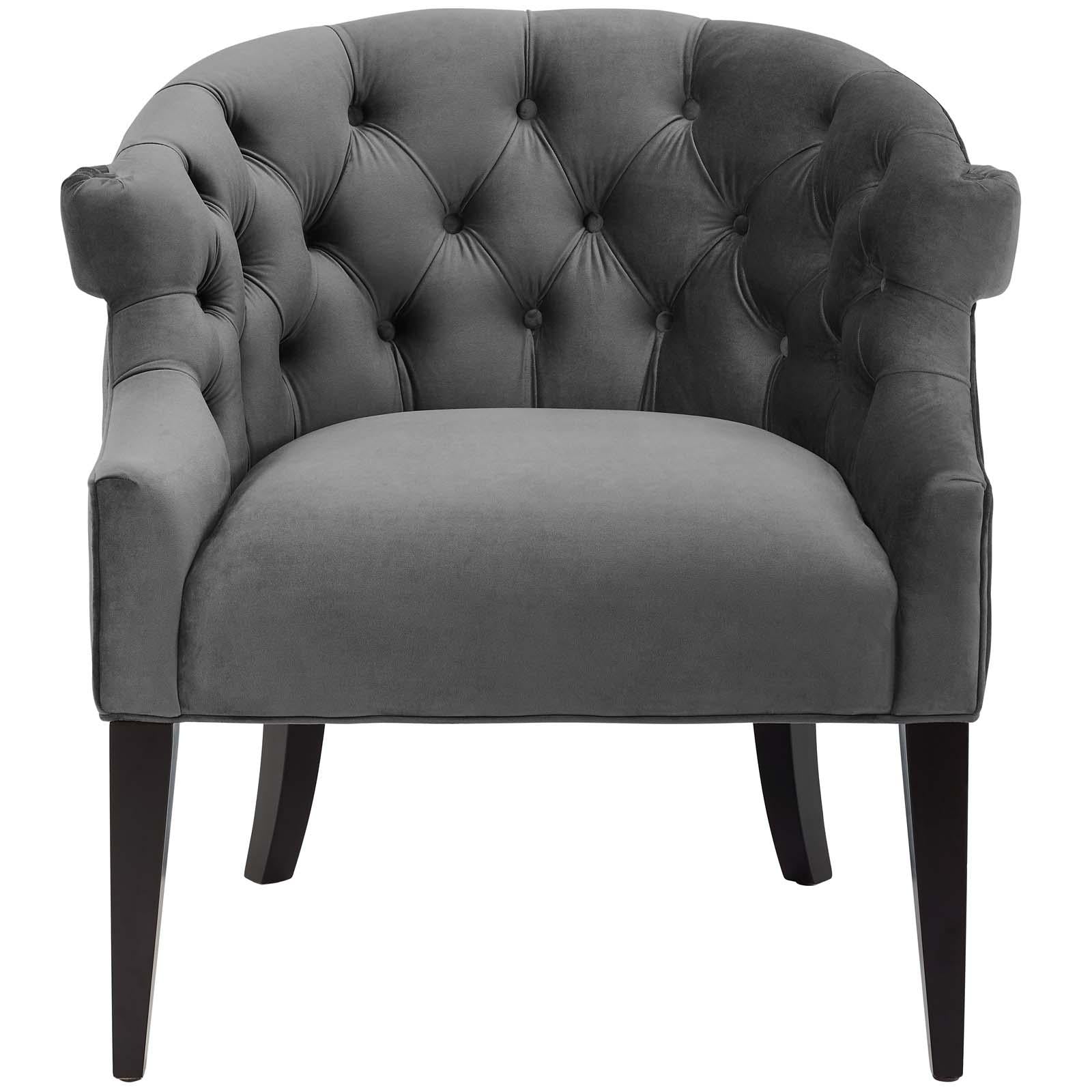 Modway Furniture Modern Precept Accent Performance Velvet Armchair - EEI-3452