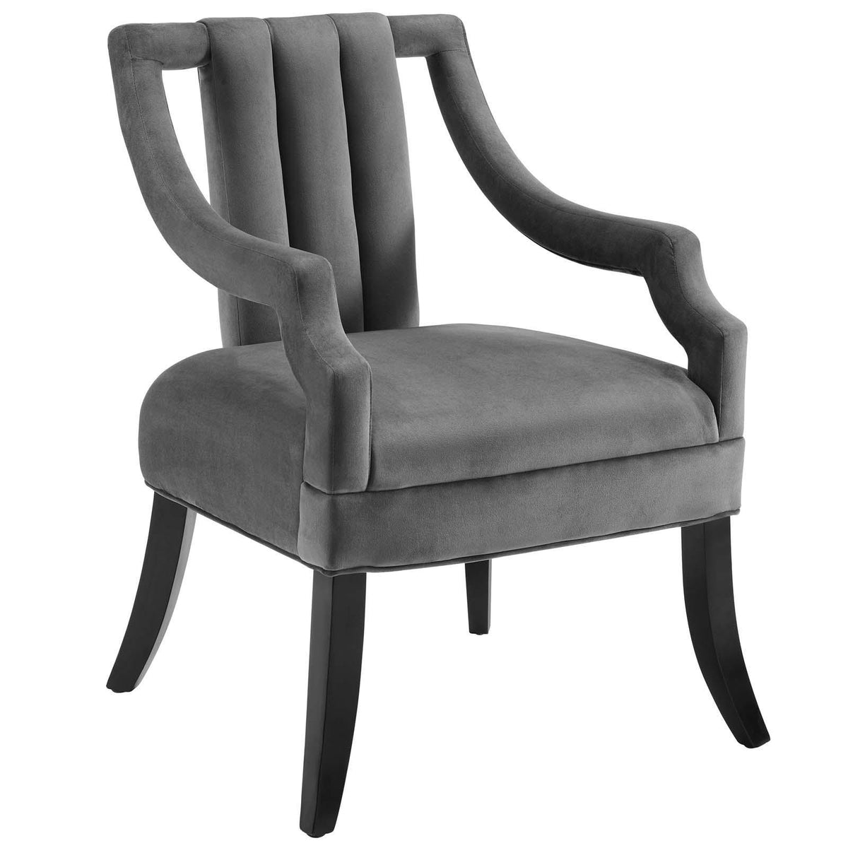 Modway Furniture Modern Harken Performance Velvet Accent Chair - EEI-3458