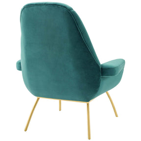 Modway Furniture Modern Summit Accent Performance Velvet Armchair - EEI-3460