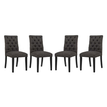 Modway Furniture Modern Duchess Dining Chair Fabric Set of 4 - EEI-3475