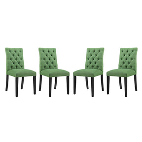 Modway Furniture Modern Duchess Dining Chair Fabric Set of 4 - EEI-3475