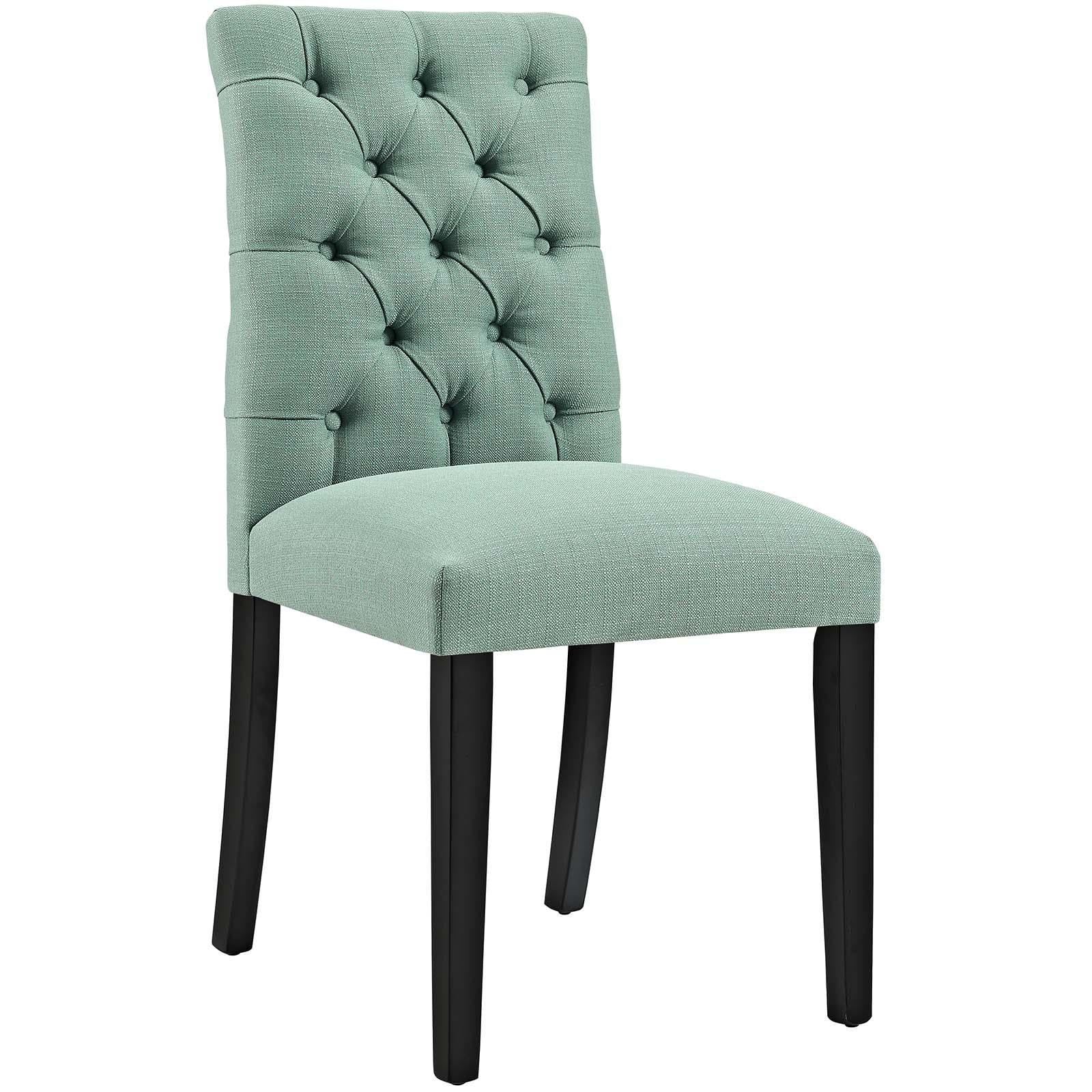 Modway Furniture Modern Duchess Dining Chair Fabric Set of 4 - EEI-3475