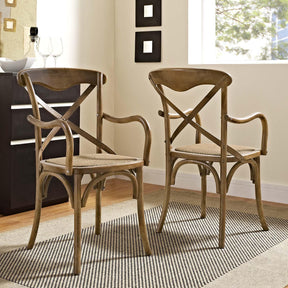 Modway Furniture Modern Gear Dining Armchair Set of 2 - EEI-3479