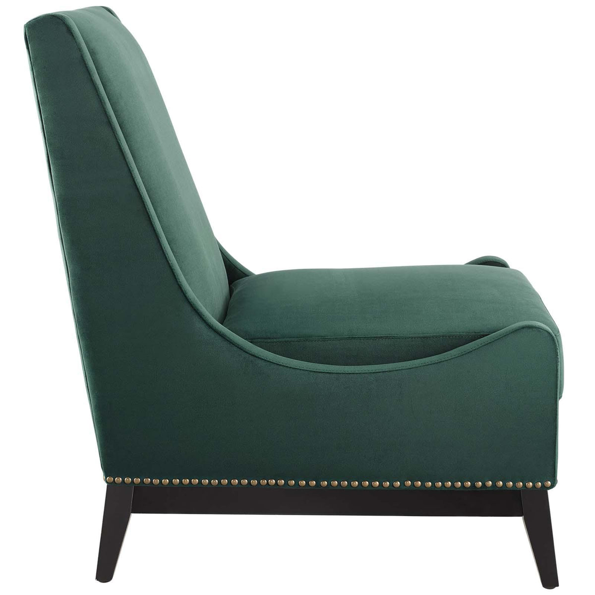 Modway Furniture Modern Confident Accent Upholstered Performance Velvet Lounge Chair - EEI-3488