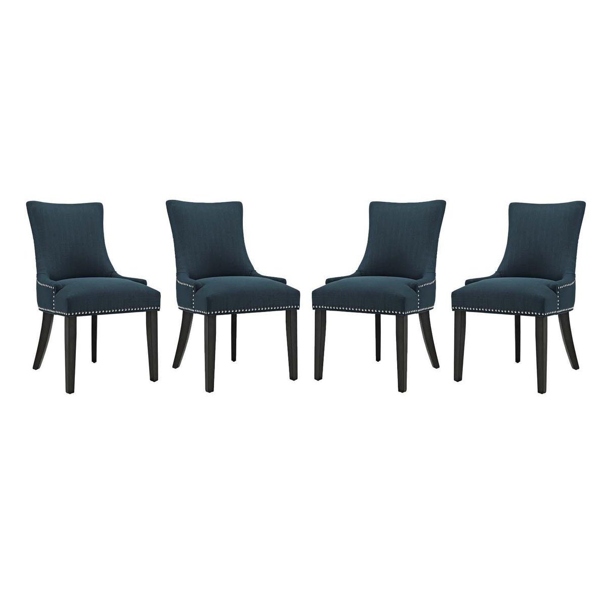 Modway Furniture Modern Marquis Dining Chair Fabric Set of 4 - EEI-3497