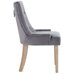 Modway Furniture Modern Pose Dining Chair Performance Velvet Set of 2 - EEI-3504