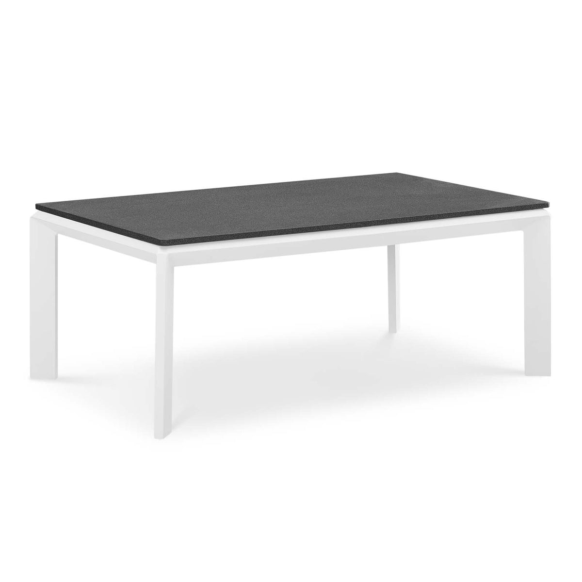 Modway Furniture Modern Riverside Aluminum Outdoor Patio Coffee Table - EEI-3570