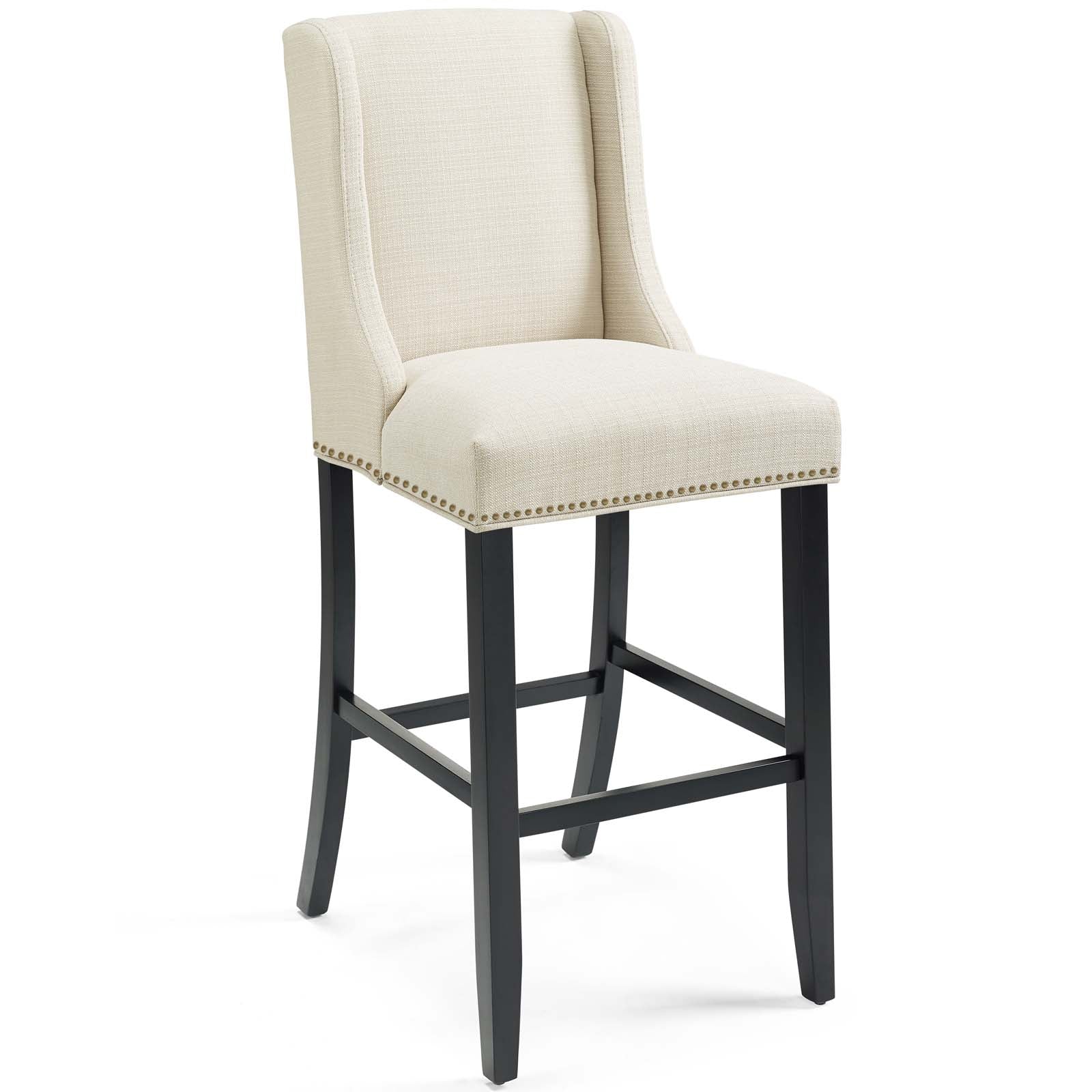 Modway Furniture Modern Baron Upholstered Fabric Bar Stool - EEI-3737