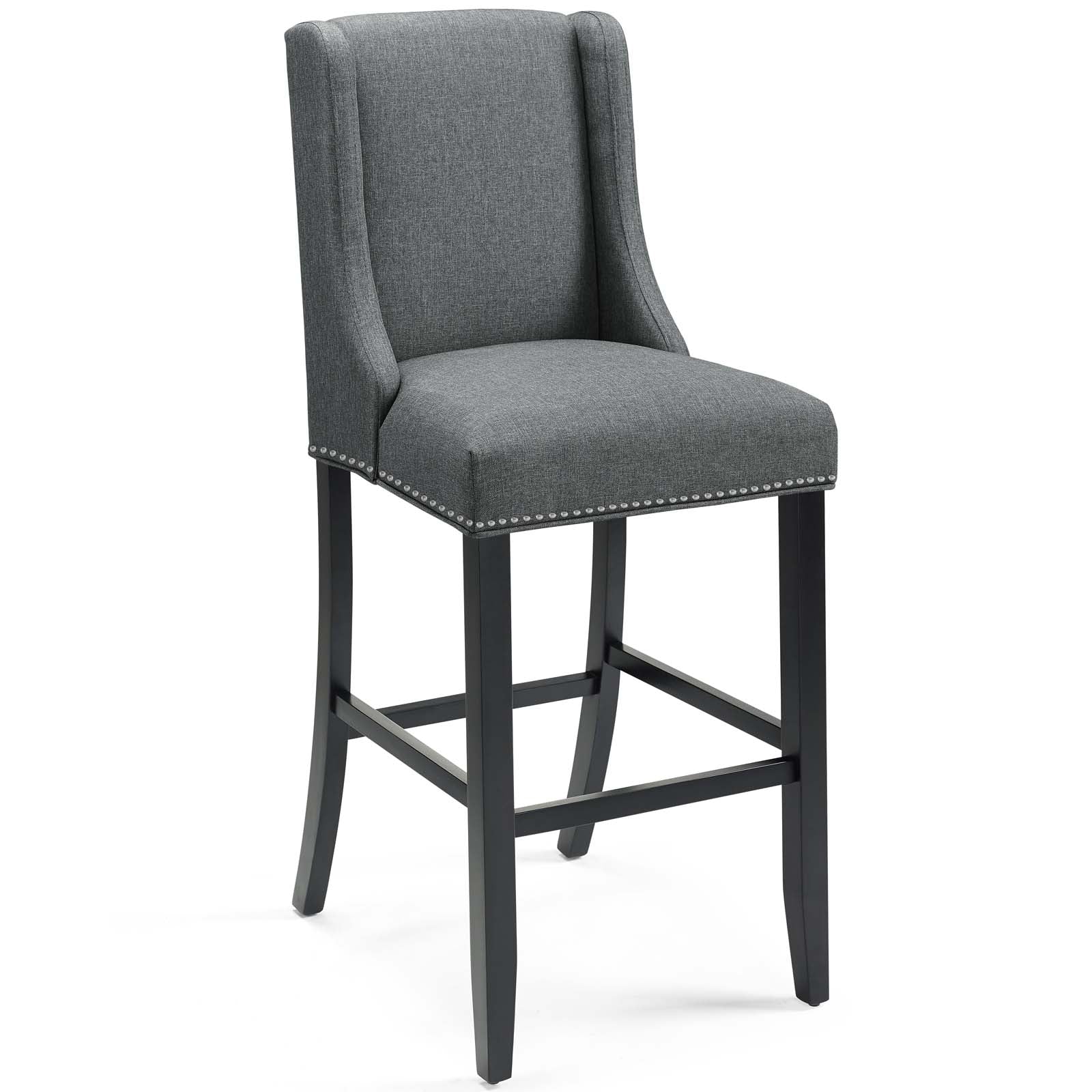 Modway Furniture Modern Baron Upholstered Fabric Bar Stool - EEI-3737