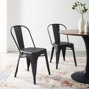 Modway Furniture Modern Promenade Bistro Dining Side Chair Set of 2 - EEI-3859