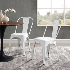 Modway Furniture Modern Promenade Bistro Dining Side Chair Set of 2 - EEI-3859