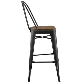 Modway Furniture Modern Promenade Bar Stool Set of 2 - EEI-3896