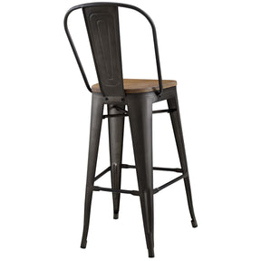 Modway Furniture Modern Promenade Bar Stool Set of 2 - EEI-3896