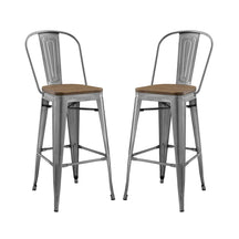 Modway Furniture Modern Promenade Bar Stool Set of 2 - EEI-3896