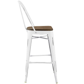 Modway Furniture Modern Promenade Bar Stool Set of 2 - EEI-3896