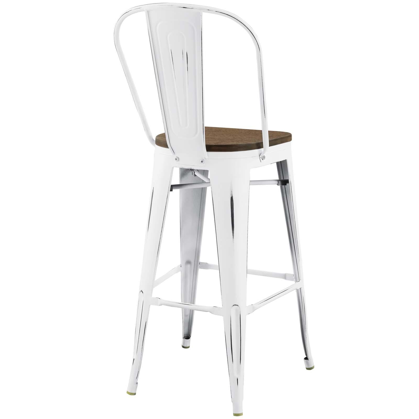 Modway Furniture Modern Promenade Bar Stool Set of 2 - EEI-3896