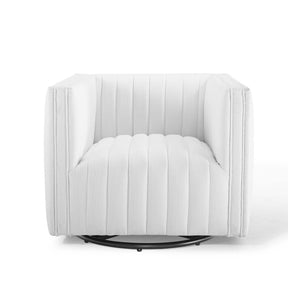 Modway Furniture Modern Conjure Tufted Swivel Upholstered Armchair - EEI-3926