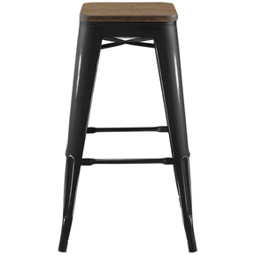 Modway Furniture Modern Promenade Bar Stool Set of 4 - EEI-3957