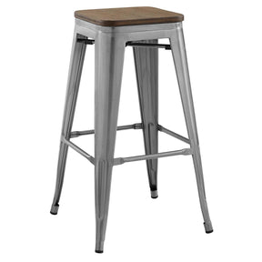 Modway Furniture Modern Promenade Bar Stool Set of 4 - EEI-3957