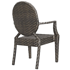 Modway Furniture Modern Casper Outdoor Patio Dining Armchair Set of 2 - EEI-4012