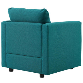 Modway Furniture Modern Activate Upholstered Fabric Armchair Set of 2 - EEI-4078