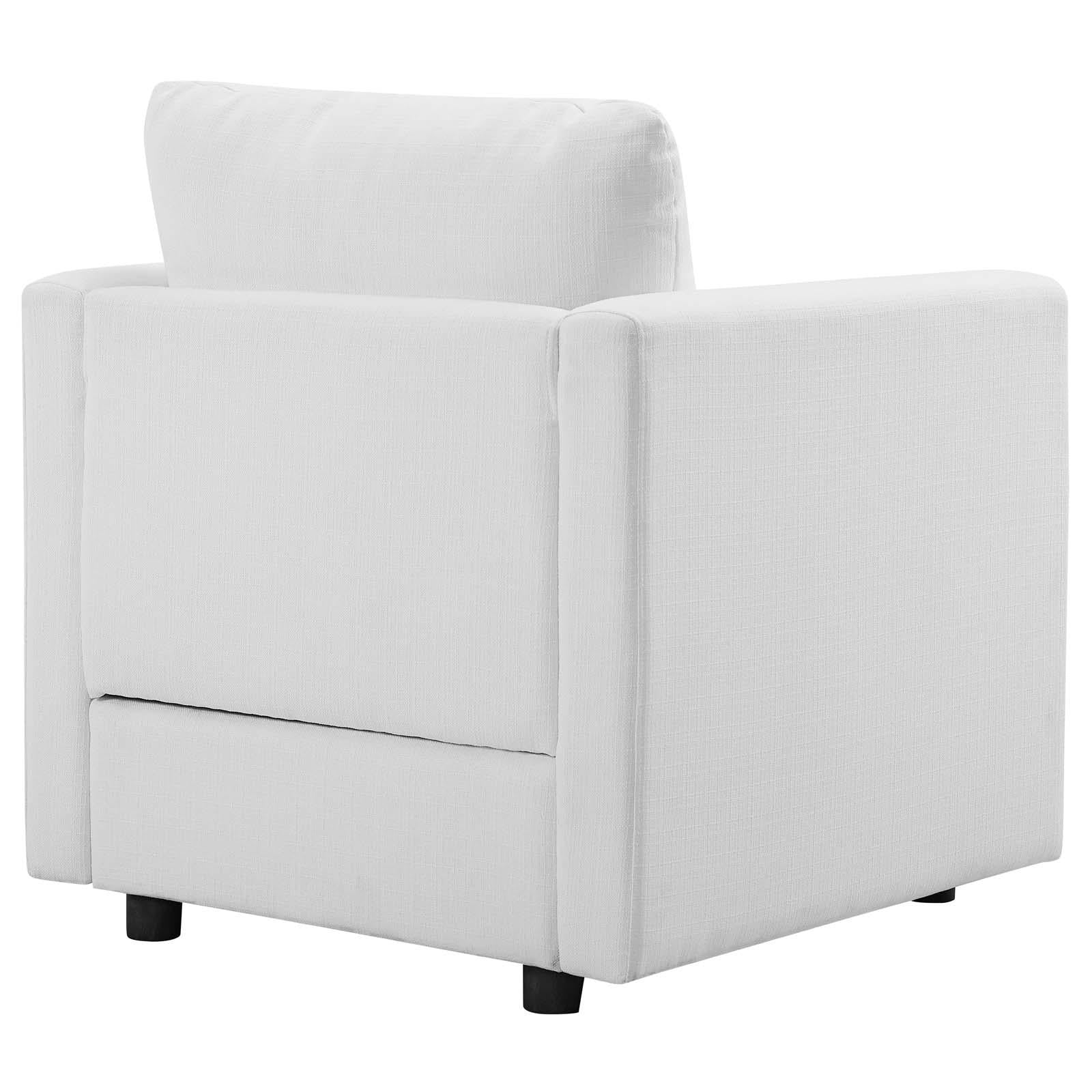 Modway Furniture Modern Activate Upholstered Fabric Armchair Set of 2 - EEI-4078