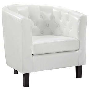 Modway Furniture Modern Prospect Upholstered Vinyl Armchair Set of 2 - EEI-4110