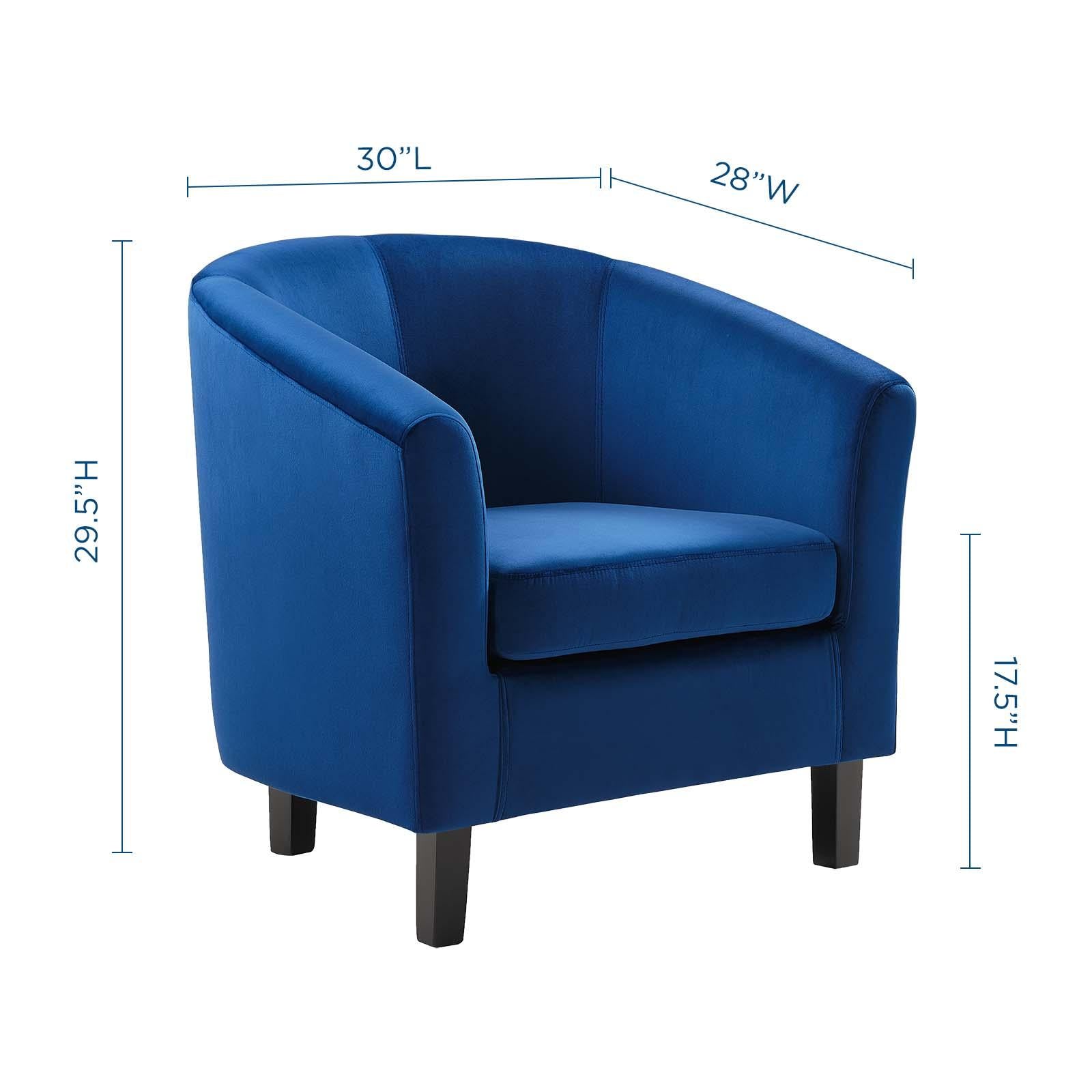 Modway Furniture Modern Prospect Performance Velvet Armchair - EEI-4137