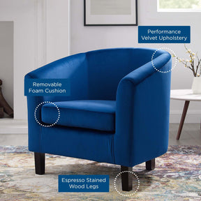 Modway Furniture Modern Prospect Performance Velvet Armchair - EEI-4137