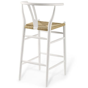 Modway Furniture Modern Amish Wood Bar Stool Set of 2 - EEI-4166