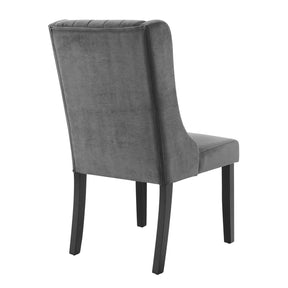 Modway Furniture Modern Renew Parsons Performance Velvet Dining Side Chairs - Set of 2 - EEI-4244