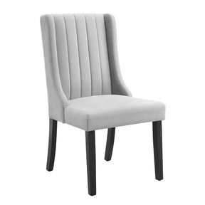 Modway Furniture Modern Renew Parsons Performance Velvet Dining Side Chairs - Set of 2 - EEI-4244