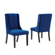 Modway Furniture Modern Renew Parsons Performance Velvet Dining Side Chairs - Set of 2 - EEI-4244