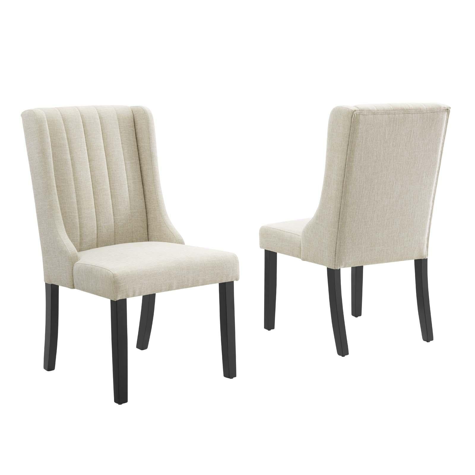 Modway Furniture Modern Renew Parsons Fabric Dining Side Chairs - Set of 2 - EEI-4245