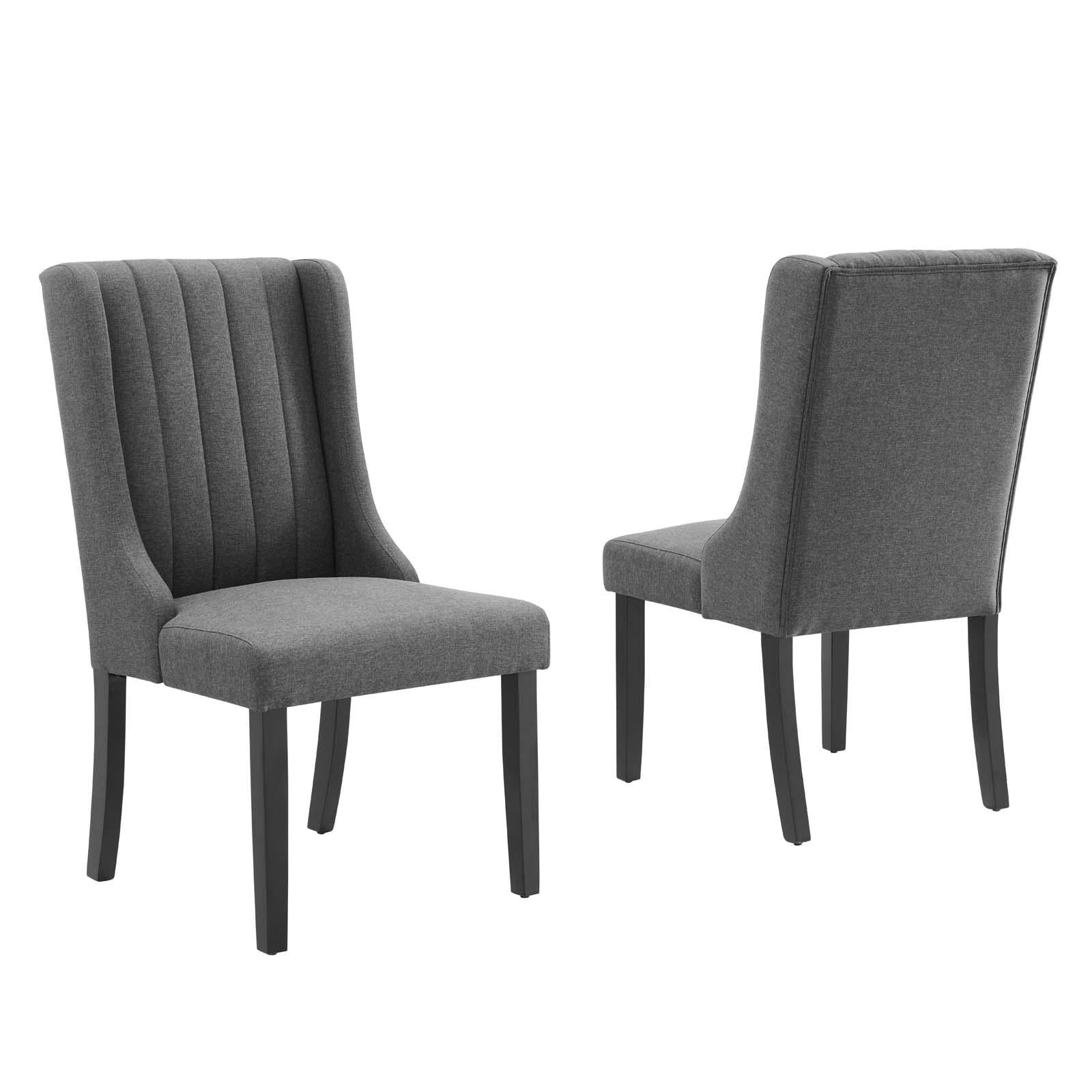 Modway Furniture Modern Renew Parsons Fabric Dining Side Chairs - Set of 2 - EEI-4245