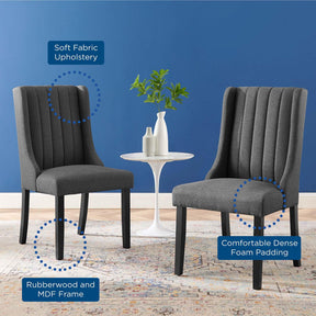 Modway Furniture Modern Renew Parsons Fabric Dining Side Chairs - Set of 2 - EEI-4245