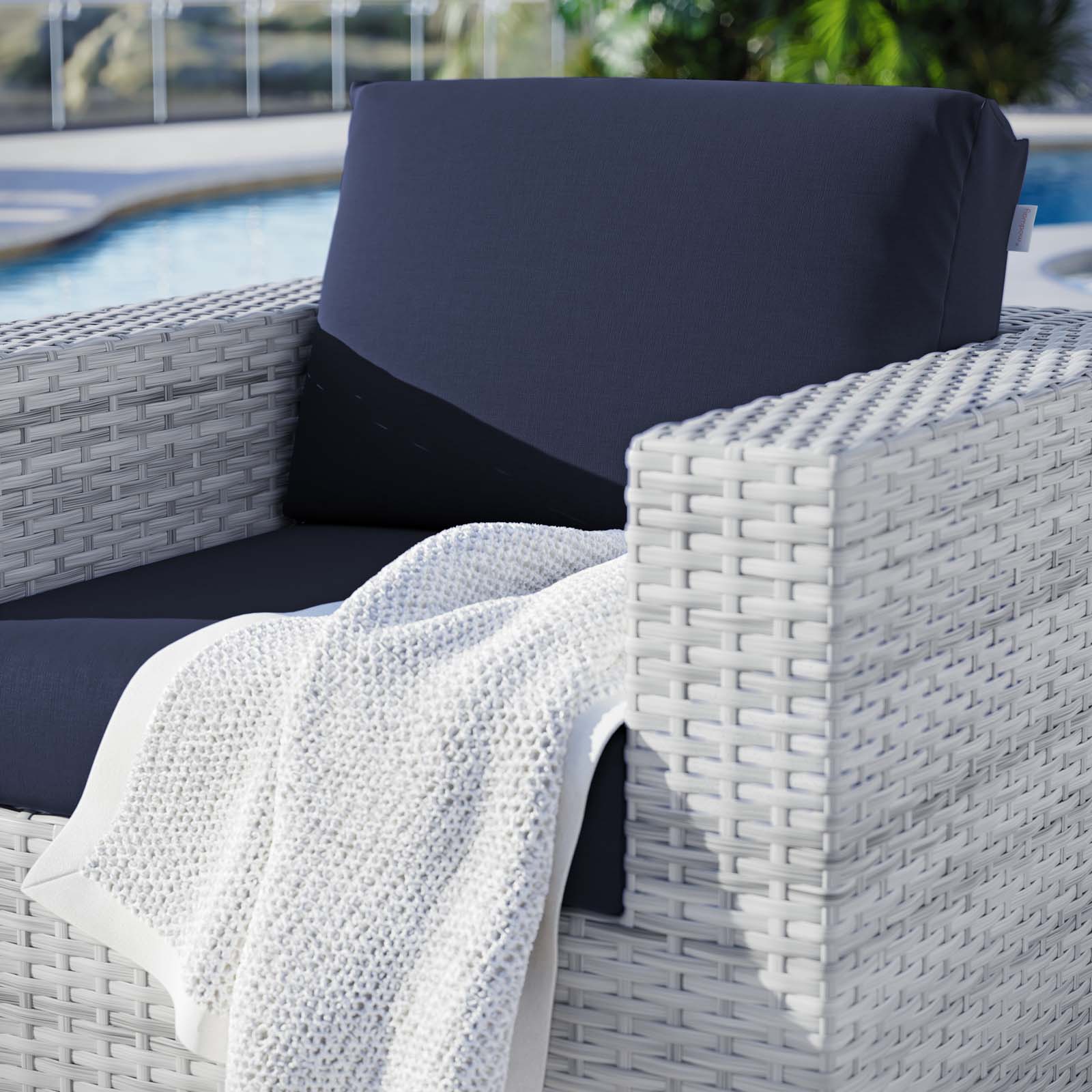 Modway Furniture Modern Convene Outdoor Patio Armchair - EEI-4297