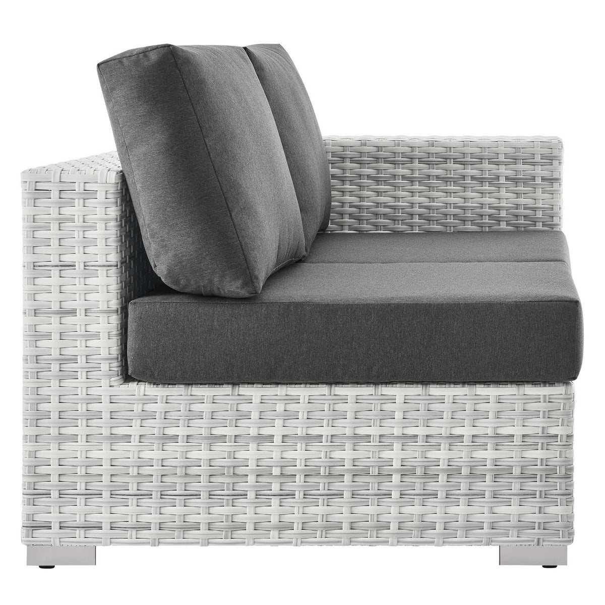 Modway Furniture Modern Convene Outdoor Patio Right-Arm Loveseat - EEI-4302