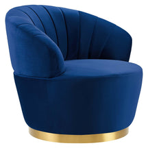 Modway Furniture Modern Billow Tufted Performance Velvet Swivel Chair - EEI-4344