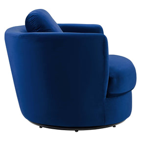 Modway Furniture Modern Pirouette Performance Velvet Swivel Armchair - EEI-4345