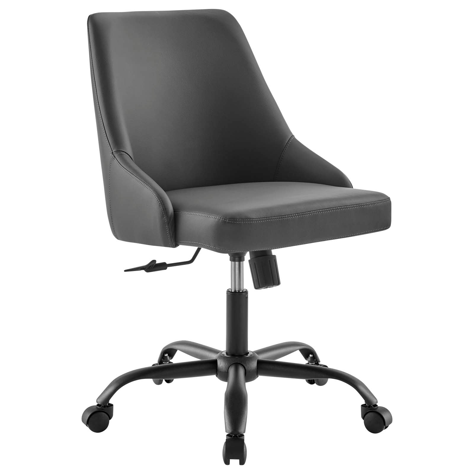 Modway Furniture Modern Designate Swivel Vegan Leather Office Chair - EEI-4372