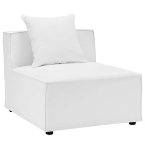 Modway Furniture Modern Saybrook Outdoor Patio Upholstered 4-Piece Sectional Sofa - EEI-4380