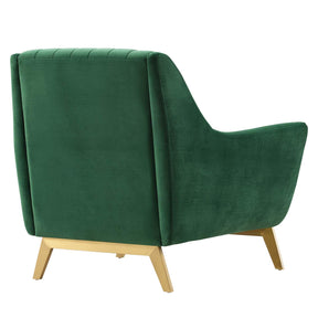 Modway Furniture Modern Winsome Channel Tufted Performance Velvet Armchair - EEI-4409