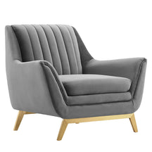 Modway Furniture Modern Winsome Channel Tufted Performance Velvet Armchair - EEI-4409